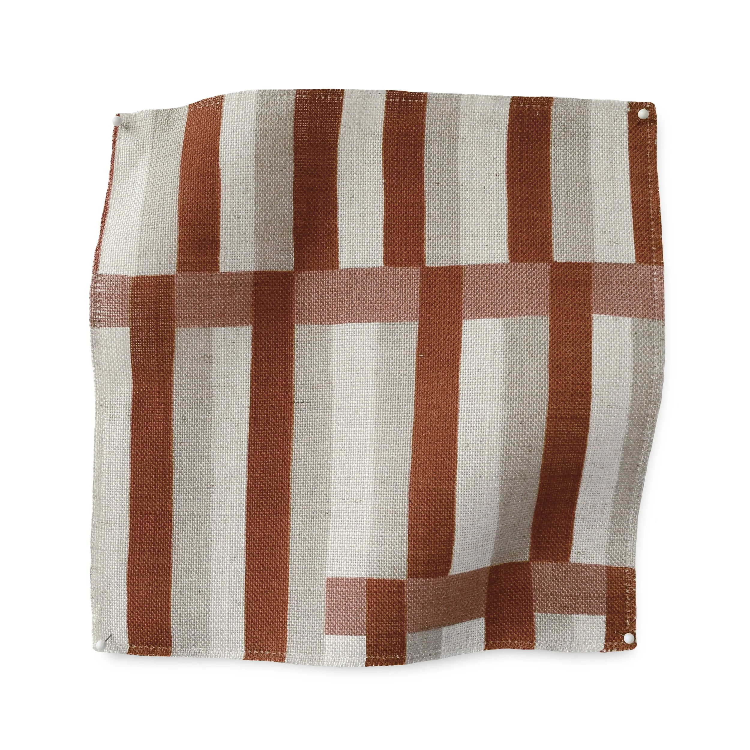 Anni Stripe Fabric - Garden Green — Imogen Heath Interiors